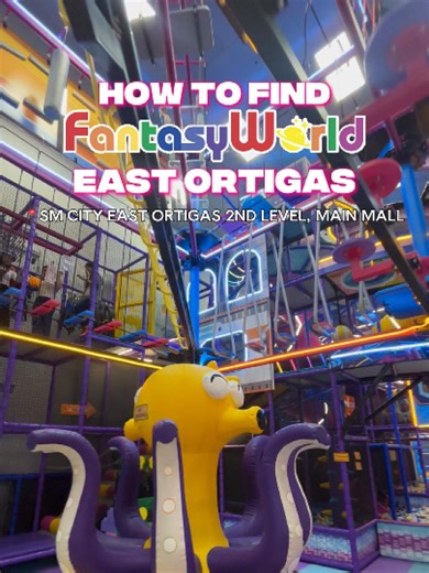 Have you tried these at FantasyWorld yet? 👀 Rope Course • Zipline • Mega Ball Pool • Slide Carnival • Aerial Runway • Rainbow Net ✨ So many adventures waiting for you! This is your sign to visit FantasyWorld SM East Ortigas 💛 Follow the map guide and start exploring! See you there! 🎉 Find us at 📍 2nd Level, Main Mall, SM City East Ortigas #FantasyWorldPh #FantasyWorldSMEastOrtigas #PremiumIndoorPlayground #mapguide