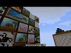 Minecraft mod - Atelier Canvas (custom paintings, Proof of Concept)