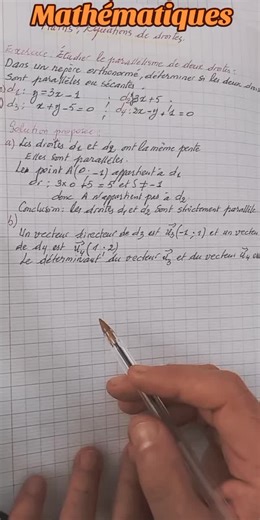 #mathematics #vecteurs #lycee #2nd #1er