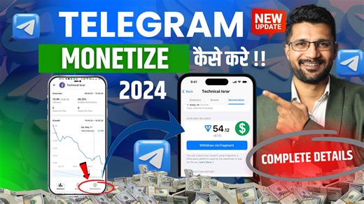 1.2K views · 33 reactions | Big Update :- Telegram Monetization Program Launched | Eligibility | Revenue Policy | | Technical Israr | Facebook