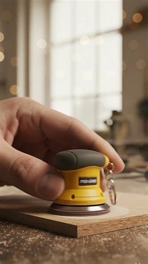Mini Keychain Sander That Actually Works on Wood #shorts