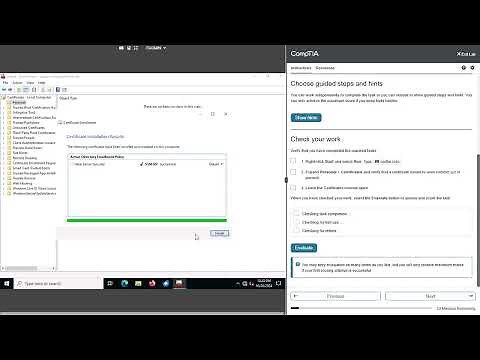 10 1 9 Live Lab Deploy a Digital Certificate