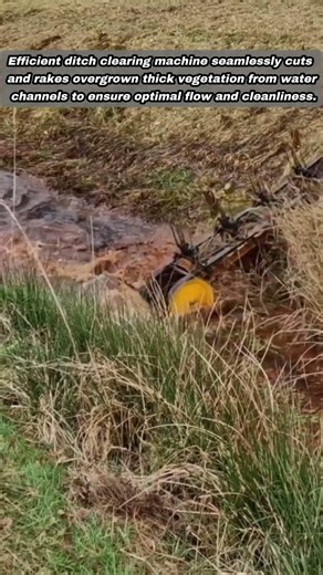 How Smart Machinery Cuts And Gathers Heavy Canal Vegetation
