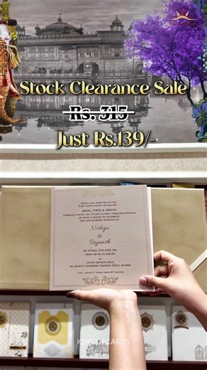 A Luxury Padded Wedding Card At An Unbeatable Price 💌✨