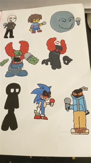 FNF Character drawings (Part 5) #fnf