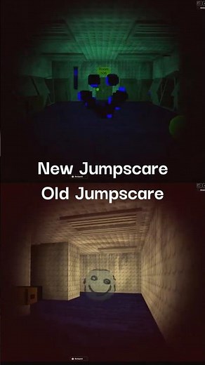 Retro Rooms & Doors a-120 New/Old Jumpscare Comparison
