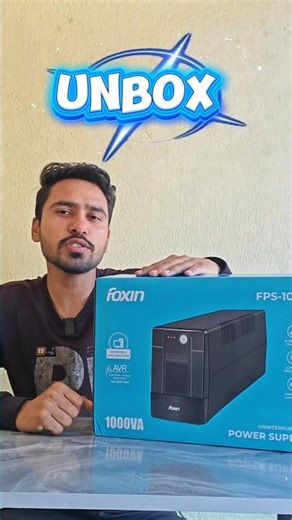 Best UPS for PC 🔥 | Unboxing & First Look ⚡#UPS #PCSetup #TechShorts