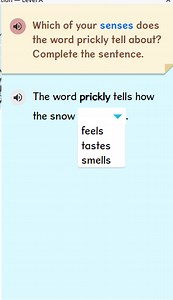 Which of your senses does the word prickly tell about? Complete... | Filo