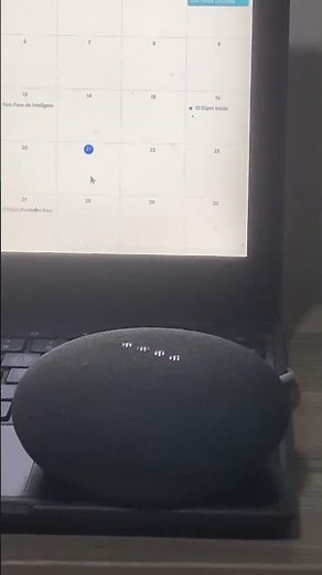 Scheduling an event with Google Home Mini