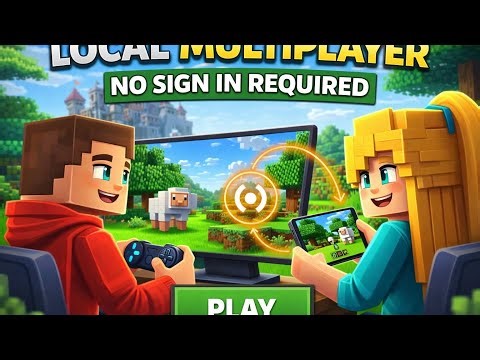How to Play Minecraft Local Multiplayer Without Login (2026 Guide)