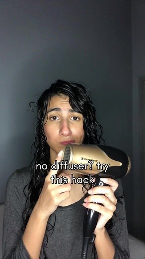 How to Dry Curly Hair Without a Diffuser: Tutorial and Homemade Hack