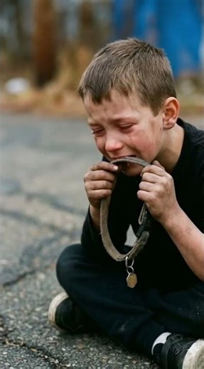 This child meet his doy after a long time🥺