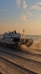 LEOPARD 1A5 TANK in the sunset #military #pansermuseet #danisharmy #army #fyp #sun #viral #follow | MilPics