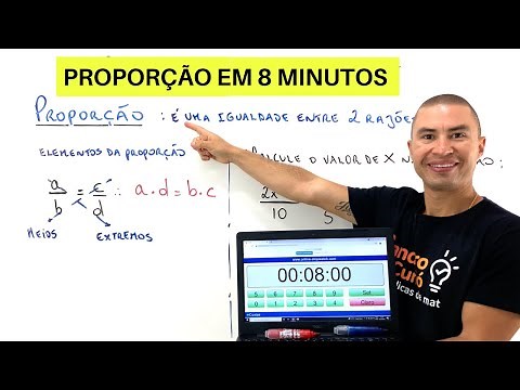 APRENDA PROPORÇÃO EM 8 MINUTOS | Rápido e fácil