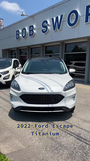 2022 Ford Escape Titanium with Panoramic Vista Roof | Bob Swope Ford
