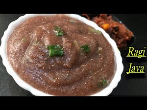 How To Make Ragi Java For Weight Loss | Ragi Java Preparation In Telugu | Ragi Ambli Telugu |