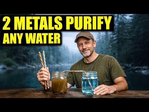 Connecting Two Metals Purifies ANY Water — The "Earth Filter" Secret They Buried
