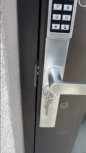 Silverstate Locksmith in Las Vegas area we installed commercial keypad for 1200 employees access.