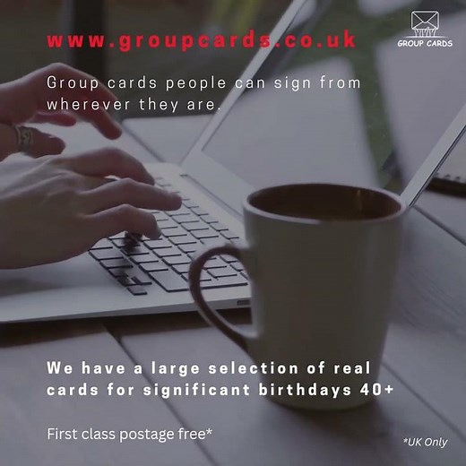 Group cards for real cards, 40 - 100 years!