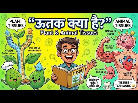 ऊतक (Tissues) क्या है? 😲 | Biology अब मज़ेदार लगेगी!