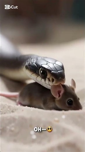 Don't Blink, Rat vs Snake #viralshorts #relatable #wildlife