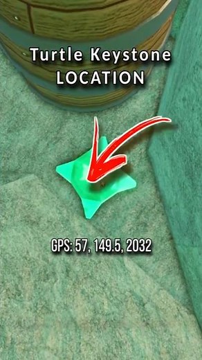 Turtle Keystone LOCATION in FISCH ROBLOX (Luminescent Cavern)