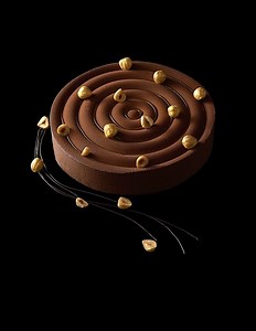 Gâteau zen gianduja yuzu pour 8 personnes - Recettes - Elle à Table
