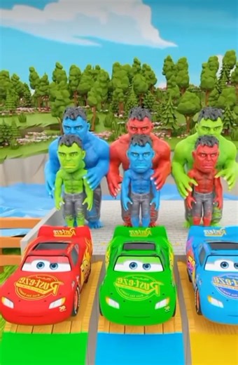Color Full Hulk Car on my loop
