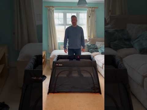 How to Set Up and Fold the Nipper Nest Travel Cot in Minutes