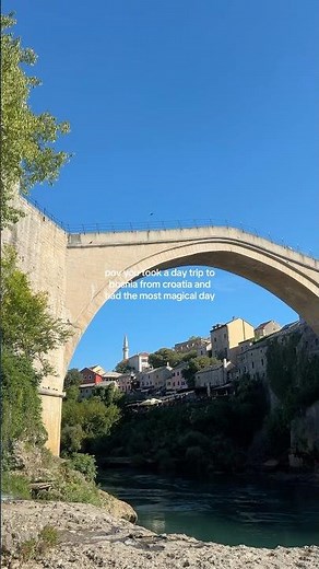 DAY TRIP TO BOSNIA FROM CROATIA #bosnia #daytrip #mostar #kravicewaterfalls #split #croatia #travel