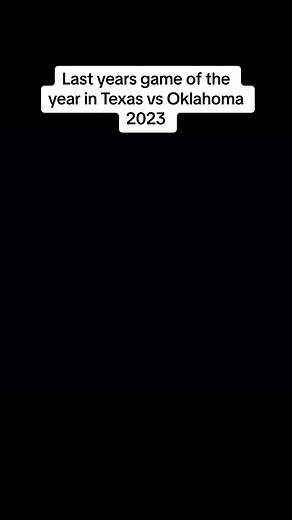 Texas vs Oklahoma Football Rivalry Highlights