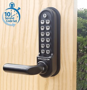 BL5200 ECP - Marine Grade lever turn keypad with an internal handle - Borg Locks