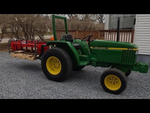 Box Blade Installation From Princess Auto