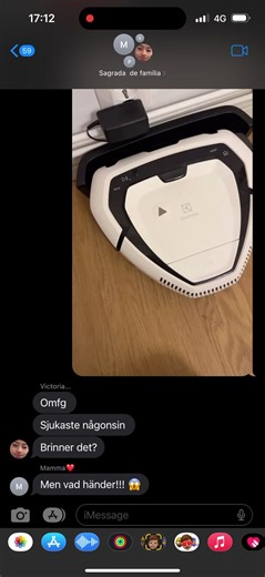 Bosch Robotic Vacuum Cleaner in Action