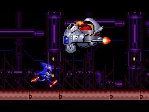 Metal Sonic Rebooted [Full Runthrough] All Emeralds, Super Metal Sonic, No Death