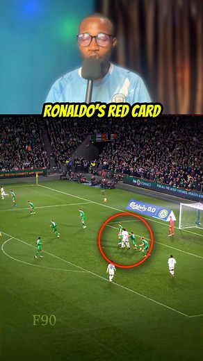 Ronaldo’s red card yesterday was very reckless. #football #sports #footballreels #viralreels #ronaldo #cr7 | Ball Monger