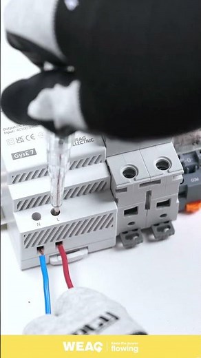 How to Install DC Mini circuit breaker, Power Supply & Relay on a DIN Rail.