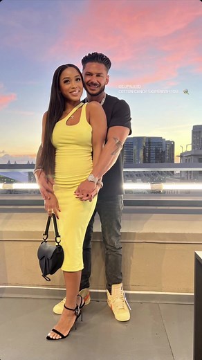 REAL LIFE COUPLE GOALS 🥰😏 #paulyd #nikkihall #MTV #nikkiandpauly #nikkisaintclaire #couplegoals #theyhateuscustheyaintus #paulyandnikki #djpaulyd #fyp #jerseyshore