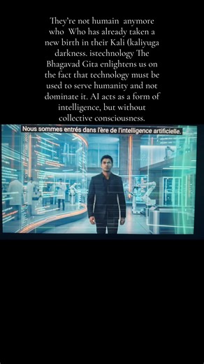 The concept of karma in the Bhagavad-Gita, according to which actions have consequences in future lives, could be seen as justifying the current suffering of Dalits by past actions.. We must not let artificial intelligence replace human beings, created in God's image, as the first guardians of His creation. I repeat: We must not let AI replace human beings, created in God's image, with their spiritual and emotional sensitivity, as the first guardians of His creation. Sarga (Creation), Visarga (I