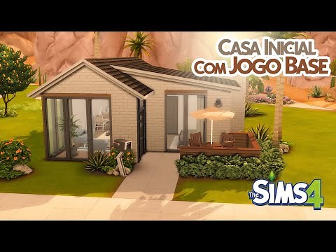Construindo uma Casa Inicial Moderna com Jogo Base | The Sims 4: Speed Build