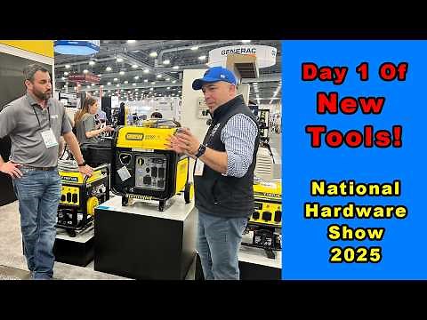 Amazing New Tools at the National Hardware Show 2025 - Day 1