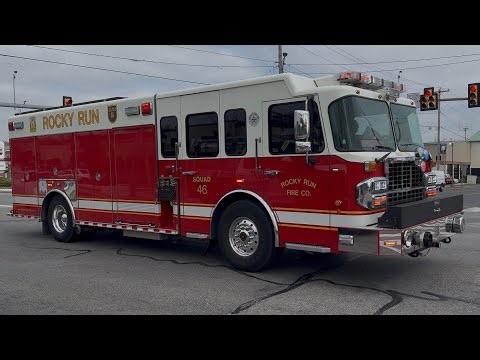 *SCREAMING Q* Middletown Township Rocky Run Fire Company Squad 46 Responding 3-14-25
