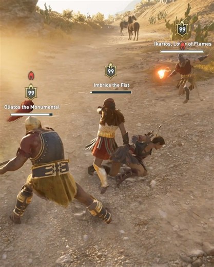 AC Odyssey: Conquering Forts in Messara