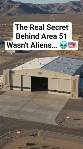 The Real Secret Behind Area 51 Wasn't Aliens… 👽🇺🇸 #history #galileoproject #ufocatcher #ufodefense