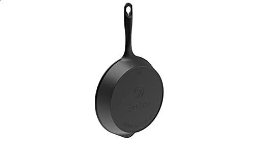 EMBA Cookware Cast Iron Skillet - Made in the UK