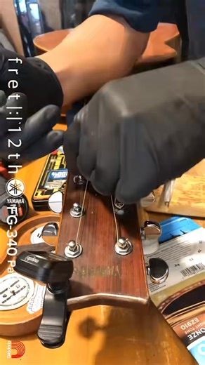 |:| Yamaha : FG-340 📦 Part 2 D'Addario : EZ910 11|52 ✨Restoration✨ #fret12th #guitar #yamahaguitar #acousticguitar #guitarsetup #guitarrepair #musicshop #กีตาร์ #กีตาร์โปร่ง #daddariostrings #… 📱 line : fret12th 🇹🇭 fret|:|12th music shop & more | Fret12th