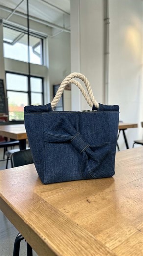 リボンシルエットバッグの作り方