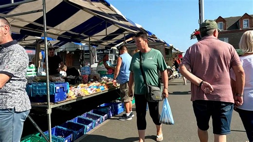 A good market day in 2023. Good selection of stalls that day | Mablethorpe Our Town in video and slide shows.