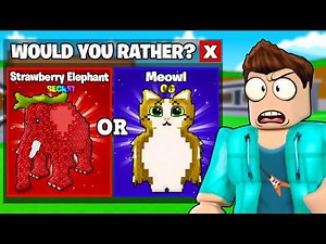 WOULD YOU RATHER IN STEAL A BRAINROT ROBLOX !!