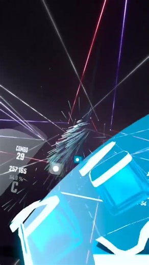 Beat saber - ghosts N stuff clip